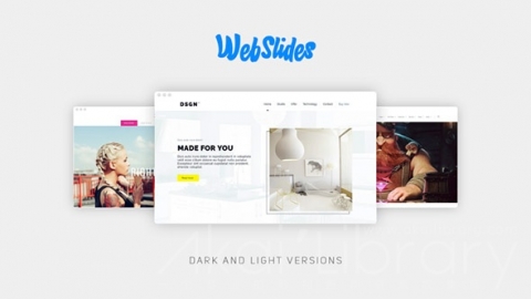 AE模板 网页幻灯片 WebSlides