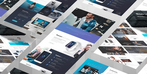 AE模板 网站演示 Website presentation