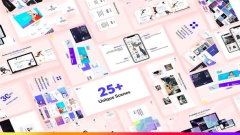 AE模板 网站演示包 Website Presentation Pack