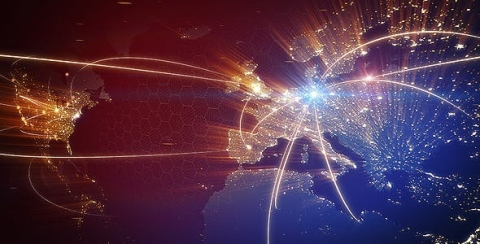 AE模板 世界地图 World Map Animation