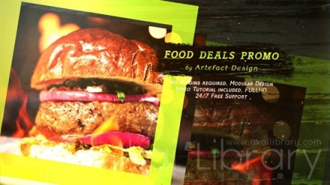 AE模板 食品交易促销 Food Deals Promo