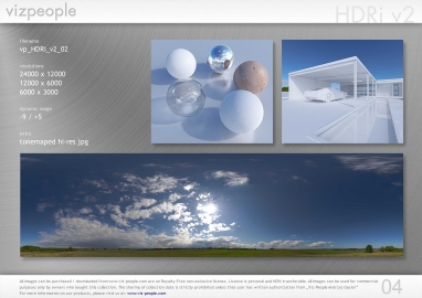 E3D材质：天空HDRI贴图预设WIN MAC+使用教程