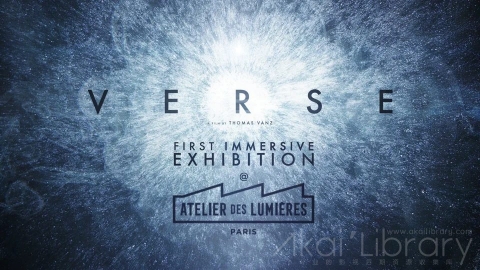 视频素材 1080P抽象创意视频VERSE   Trailer ( Exposition Immersive @ L'Atelier des Lumières )