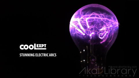 视频素材 1080P科学反应创意视频Cool Experiments  Stunning Electric Arcs