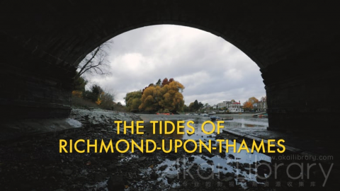 视频素材 4K城市河道桥风光宣传片The Tides of Richmond Upon Thames