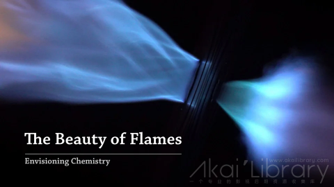 视频素材 1080P科学反应创意视频Envisioning Chemistry  The Beauty of Flames