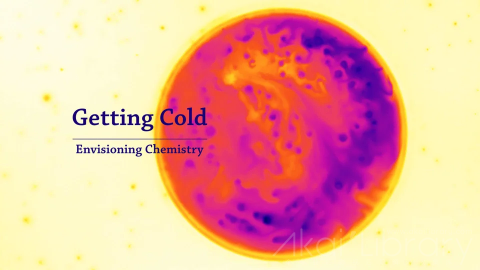 视频素材 1080P科学反应创意视频Getting Cold (with thermal imaging)