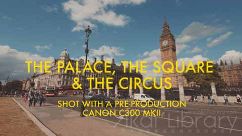视频素材 4K城市街道雕塑人物宣传片  The Palace, The Square & The Circus  Canon C300 MK II Pre production camera