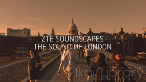 视频素材 4K地铁城市街道宣传片Axon Soundscapes  The Sound Of London