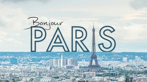 视频素材 4K巴黎城市风光宣传片Bonjour Paris  A Hyperlapse Film   In 4K