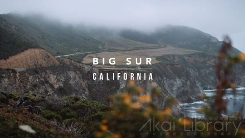 视频素材 4K海边自然风光延时宣传片Big Sur in 4K