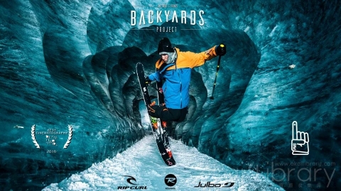 视频素材 4K滑雪自然风光宣传片ICE CALL   BACKYARDS PROJECT