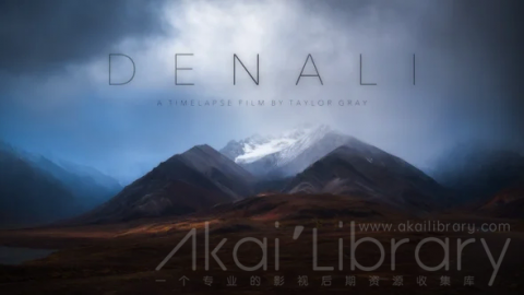 视频素材 4K群山自然风光延时宣传片DENALI 4K