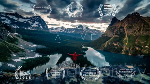 视频素材 4K森林群山自然风光延时宣传片ALIVE  Canada 4K
