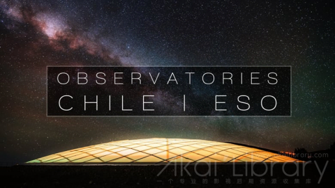 视频素材 4K星空天文观测站自然风光延时宣传片 Observatories | ESO