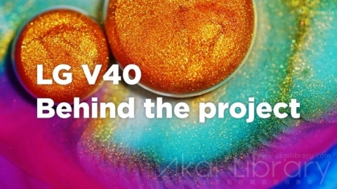 视频素材 4K液体油漆色彩溶解流动水墨创意视频LGV40 Behind the project