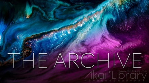 视频素材 4K液体油漆色彩溶解流动水墨创意视频THE ARCHIVE   TRAILER