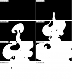 AE模板 手绘液态转场 Flash FX Splash Transitions After Effects 01