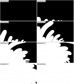 AE模板 手绘液态转场 Hand Drawn Transitions 01