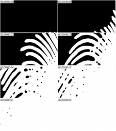 AE模板 手绘液态转场 Hand Drawn Transitions 02