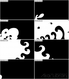 AE模板 手绘液态转场 Funny Cartoon Transitions After Effects 03