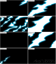AE模板 手绘闪电能量转场 Handy Electric Transitions After Effects 06