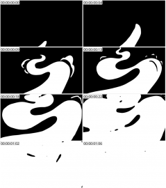 AE模板 手绘液态转场 Funny Liquid Transitions After Effects 10