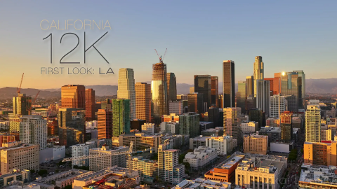创意参考视频 城市公园风光宣传片California 12K   First Look  LA