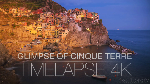 创意参考视频 城市公园风光宣传片Glimpse of Cinque Terre   Timelapse 4K