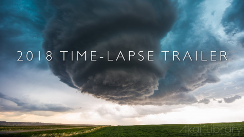 创意参考视频 自然风光延时宣传片2018 Storm Time lapse Trailer (4k)
