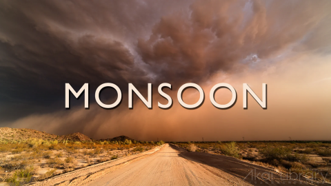 创意参考视频 自然风光延时宣传片Monsoon
