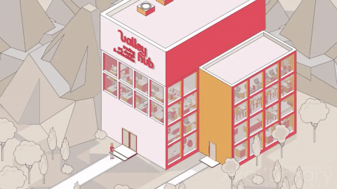 创意参考视频 三维动画创意短片ValleyHub   isometric explainer video