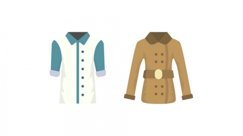 图片素材 扁平夹克棒球服外套棉服衣服 10