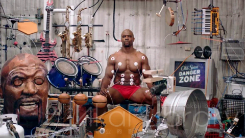 创意参考视频 三维动画创意短片Old Spice Muscle Music