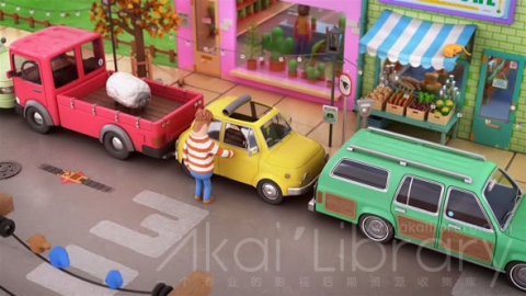 创意参考视频 三维动画创意短片Parallel Parking
