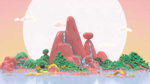 创意参考视频 创意短片动画广告Blend Opening Titles