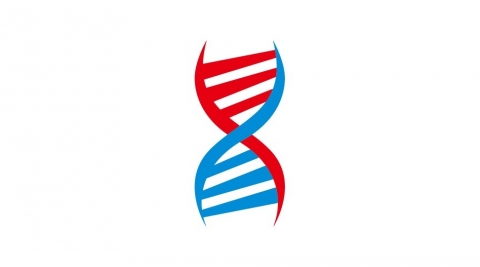 图片素材 扁平DNA基因细胞医疗 1