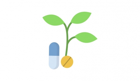 图片素材 扁平药物中药保健医疗 2