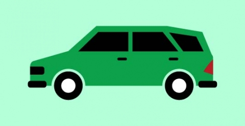 图片素材 扁平车辆轿车 05