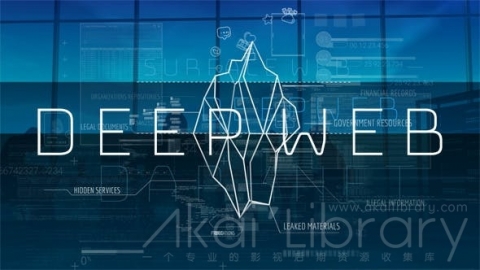 AE模板 互联网屏幕高科技 HUD界面元素 Deep Web. Unseen Side of the Internet