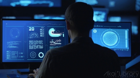 AE模板 400个高科技 HUD界面元素 400+ HUD Video Elements