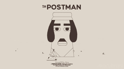 创意参考视频 手绘动画创意短片The Postman