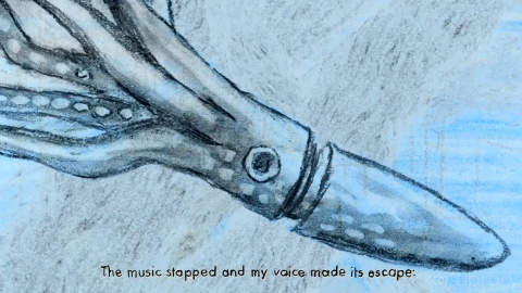 创意参考视频 手绘动画创意短片Voice   short short story by Cherie Jones