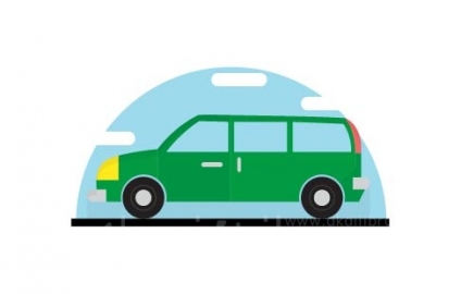 图片素材 扁平车辆汽车14