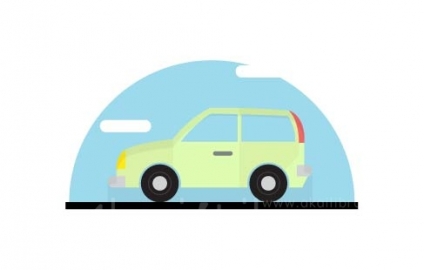 图片素材 扁平车辆汽车17