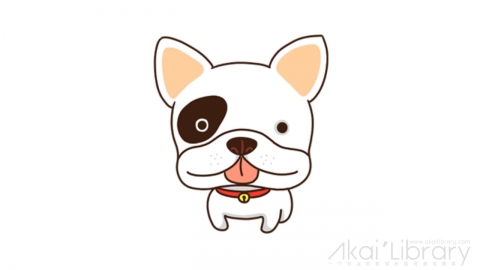 AE模板 卡通斗牛犬可爱表情花字弹幕元素