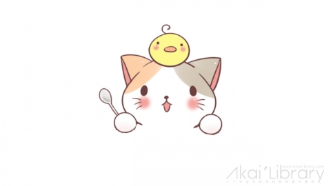 AE模板 卡通小花猫可爱表情花字弹幕元素-2