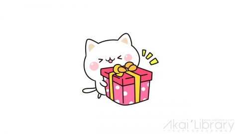 AE模板 卡通小花猫可爱表情花字弹幕元素-4