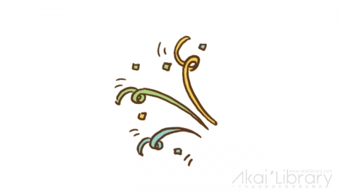 AE模板 卡通彩带可爱表情花字弹幕元素
