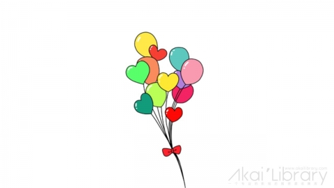 AE模板 卡通气球可爱表情花字弹幕元素-1